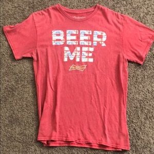 BEER ME Budweiser tshirt